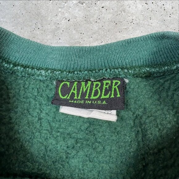 Vintage 90s Dartmouth College green reverse weave collegiate crewneck sweatshirt - Picture 4 of 8